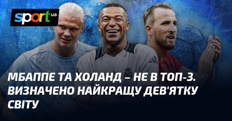 Мбаппе і Холанд не потрапили до трійки найкращих. Визначено найкращого нападника світу.